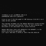 A frozen terminal screen when trying to SSH into a Rapsberry Pi Zero W2 over wifi.